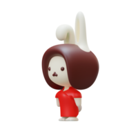 Chinese New Year Of Rabbit 3D Element 10 png