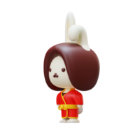 Chinese New Year Of Rabbit 3D Element 09 png