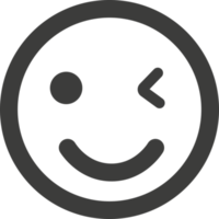 flaches Emoji-Symbol png