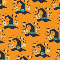 Collection of minimal Halloween patterns for wallpapers vector