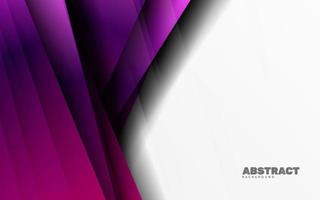 Abstract overlap papercut magenta color background vector