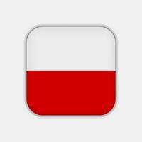 Thuringia flag, state of Germany. Vector illustration.