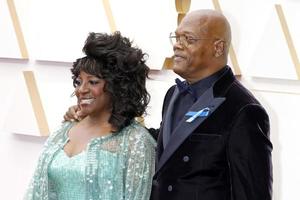 LOS ANGELES - MAR 27   LaTanya Richardson Jackson, Samuel L Jackson at the 94th Academy Awards at Dolby Theater on March 27, 2022 in Los Angeles, CA photo