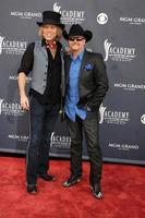 LAS VEGAS - APR 3 - Big and Rich arriving at the Academy of Country Music Awards 2011 at MGM Grand Garden Arena on April 3, 2010 in Las Vegas, NV photo