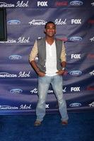 LOS ANGELES - MAR 1 - Joshua Ledet
Colton Dixon arrives at the American Idol Season 11 Top 13 Party at the The Grove Parking Structure Rooftop on March 1, 2012 in Los Angeles, CA photo
