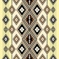 Ethnic geometric abstract seamless pattern. Native American Navajo, Aztec, mexican style designed for background, wallpaper, print, wrapping, sarong, tile. vector illustration. Embroidery tribal style