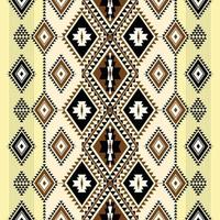 Ethnic geometric abstract seamless pattern. Native American Navajo, Aztec, mexican style designed for background, wallpaper, print, wrapping, sarong, tile. vector illustration. Embroidery tribal style