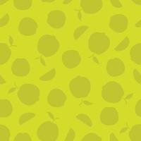 Fruit seamless pattern background vector