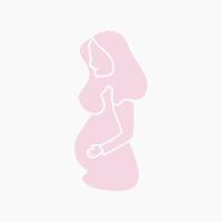 Editable Flat Monochrome Style Side View of Pregnant Woman Holding Her Belly Vector Illustration for Artwork Element of Mother's Day or Womanhood Related Design