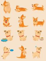 Cute Puppy on Wight Scale Illustration Vector 9998676 Vector Art at Vecteezy