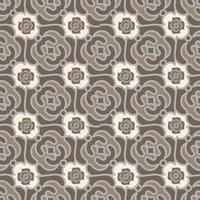 Vector Floral textured print.  Seamless pattern and background