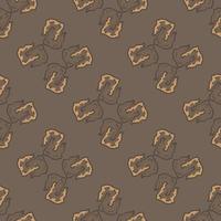 Floral royal pattern . seamless pattern and background vector