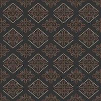 Vector Floral textured print.  Seamless pattern and background
