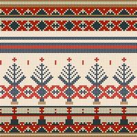 Ugly Sweaters Seamless Pattern vector