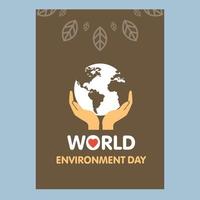 World Environment day design vector