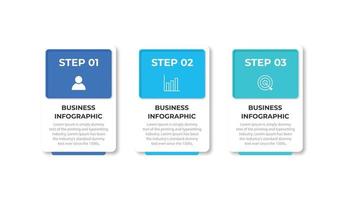 Timeline infographic design element and number options. Business concept with 3 steps. Can be used for workflow layout, diagram, annual report, web design. Vector business template for presentation.