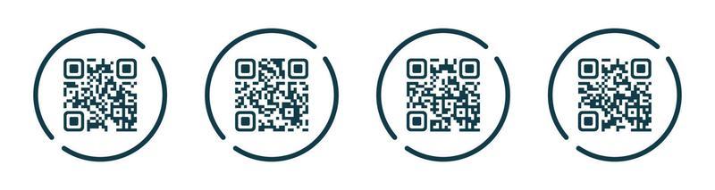 Circle Qr Code Vector Art, Icons, and Graphics for Free Download