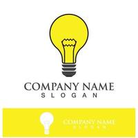 Light bulb icon vector symbol