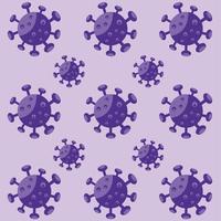 Virus corona covid19 pattern background vector illustration