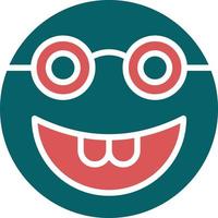 Nerd Icon Style vector