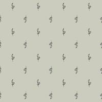 Seamless pattern olive branch on green background vector