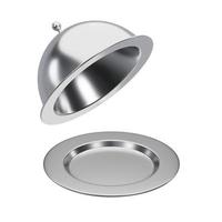 3d stainless steel food cover tray photo