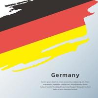 Illustration of Germany flag Template vector