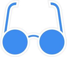 Glasses Icon Style vector