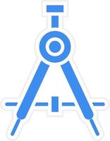 Compass Icon Style vector