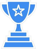Trophy Icon Style vector