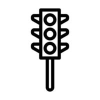 Traffic Lights Icon Design vector