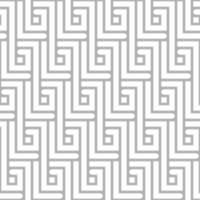 GREY ABSTRACT SEAMLESS PATTERN WITH WHITE RECTANGULAR ZIGZAGS IN VECTOR