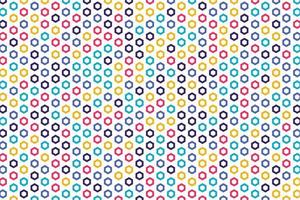 Hexagonal Colorful Abstract Pattern vector