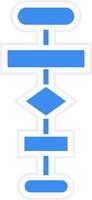 Flowchart Icon Style vector