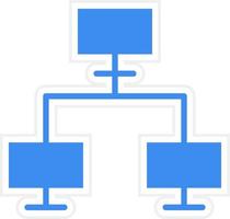 Network Icon Style vector