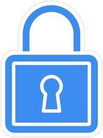 Locked Icon Style vector
