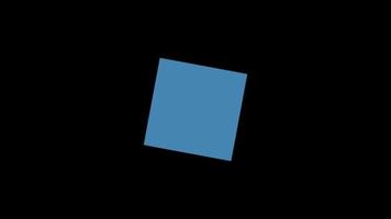 Looping Pixel Square Block Loading Screen Animation video