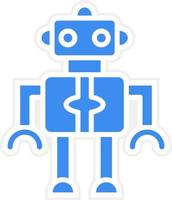 Robot Icon Style vector