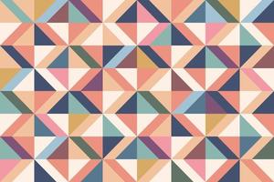 Geometric abstract pattern with colorful rhombuses. vector