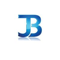 diseño de vector de logotipo inicial jb