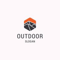 Outdoor logo icon design template vector illustration