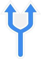 Split Icon Style vector