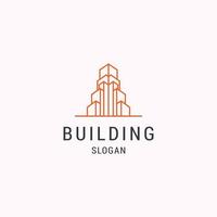 Building logo icon design template vector illustration