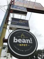 Magelang,Indonesia,2022-Banner of Indonesian minimart grocery store called as Alfamart. photo