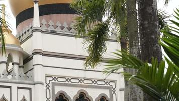 mezquita kampong glam sultan en singapur video