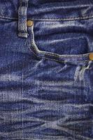 The texture of denim pocket photo