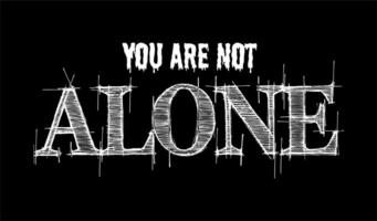 You Are Not Alone vector