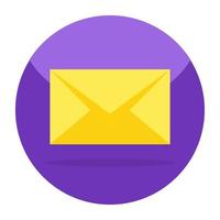 Unique design icon of mail vector