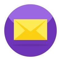 Unique design icon of mail vector