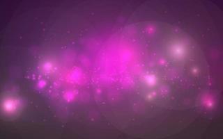 Pink galaxy luxury bokeh soft light abstract background, Vector eps 10 illustration bokeh particles, Background decoration